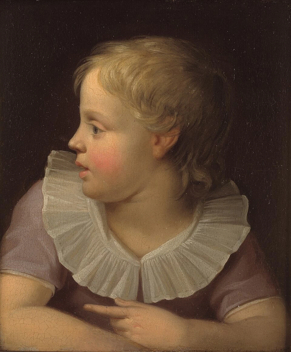 Il figlio del pittore Jens Juel, Jens, 1807 - Statens Museum for Kunst, Copenaghen